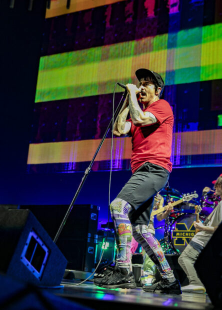 Anthony Keidis and the Red Hot Chili Peppers at the Schottenstein Center in Columbus, Ohio