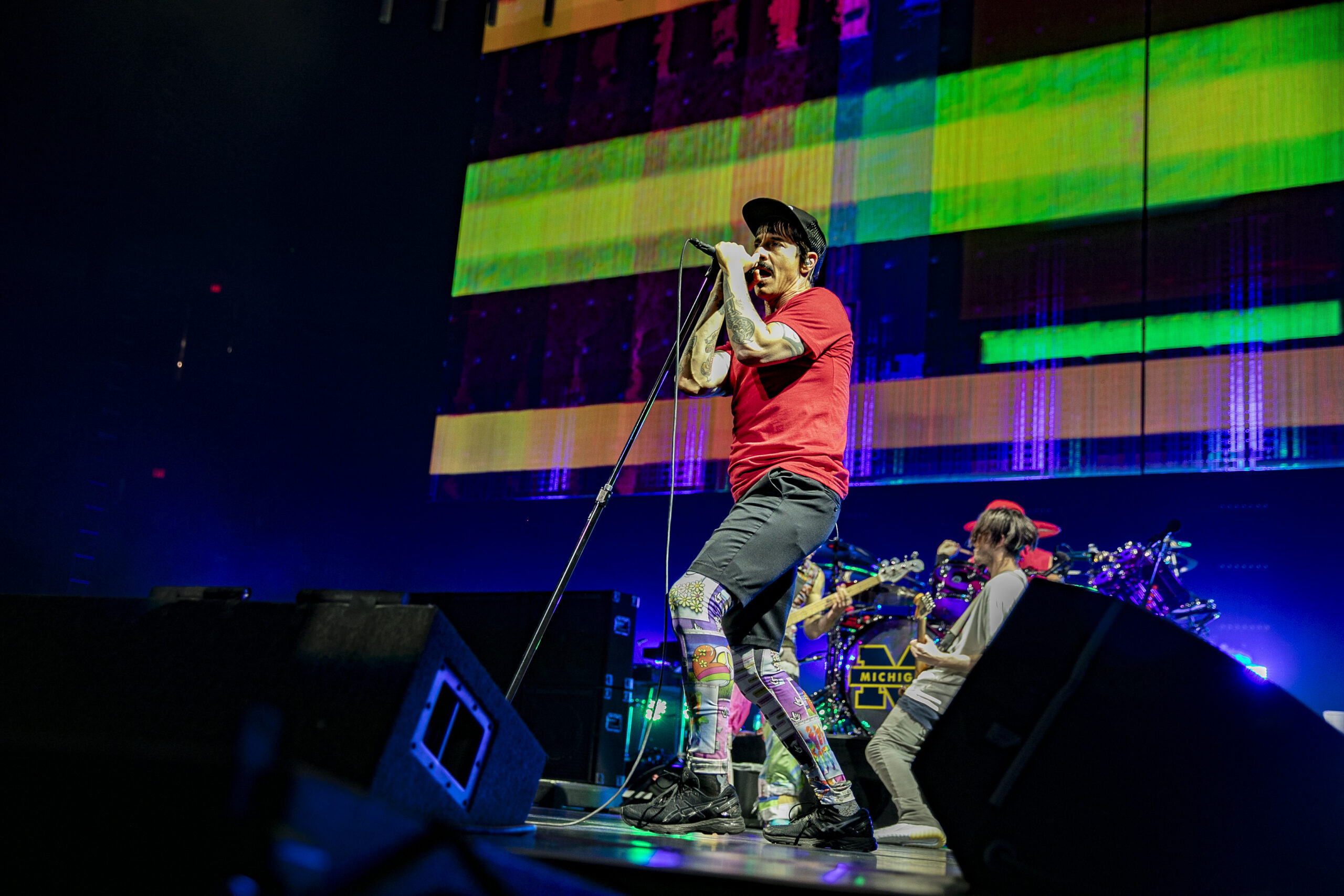 Anthony Keidis and the Red Hot Chili Peppers at the Schottenstein Center in Columbus, Ohio